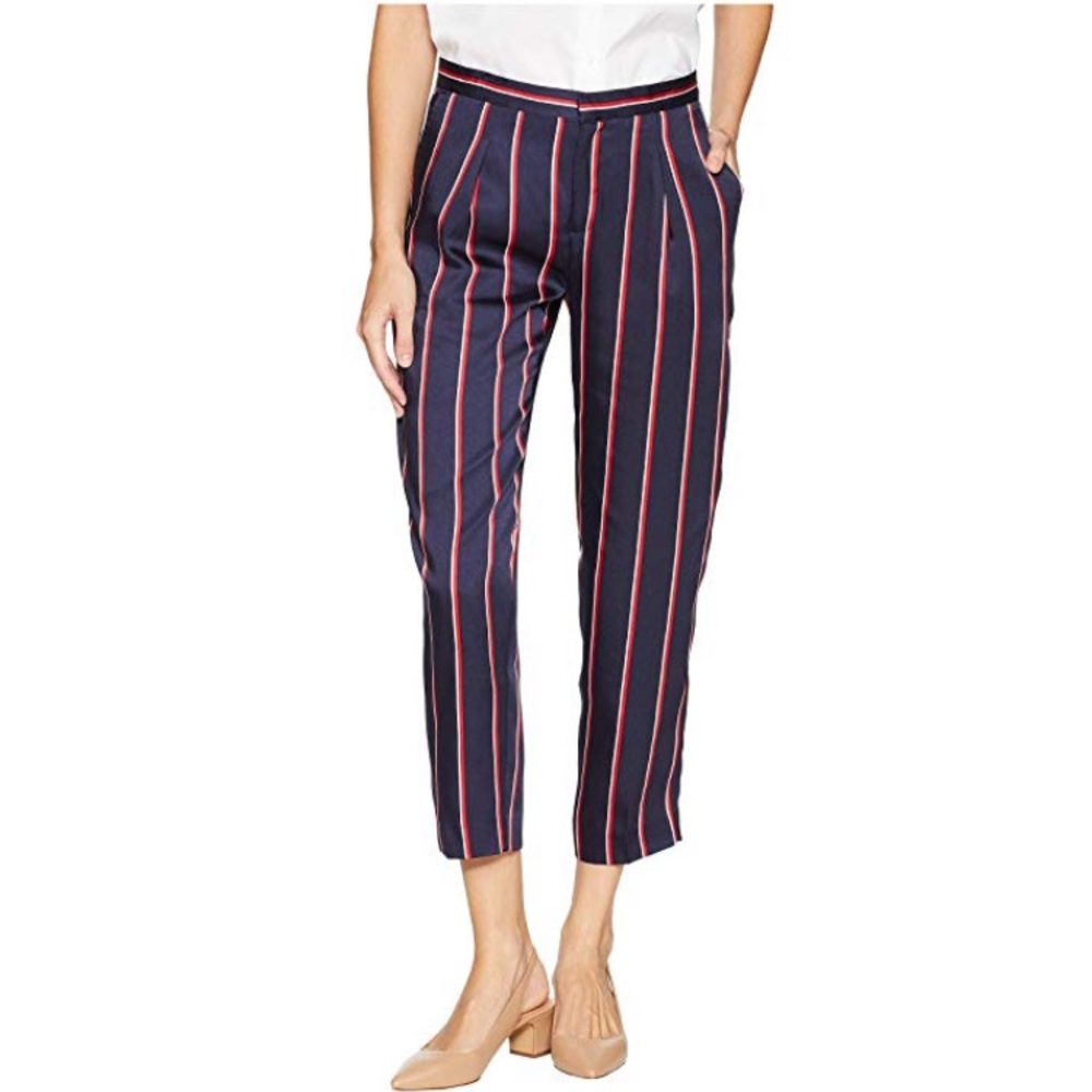 LAUREN Ralph Lauren Twill Straight-Leg Pants